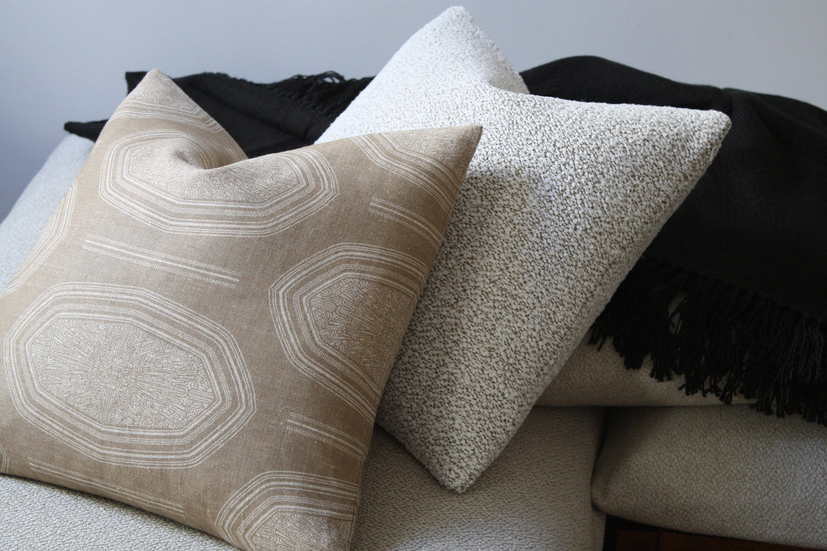 Printed Linen Pillows
