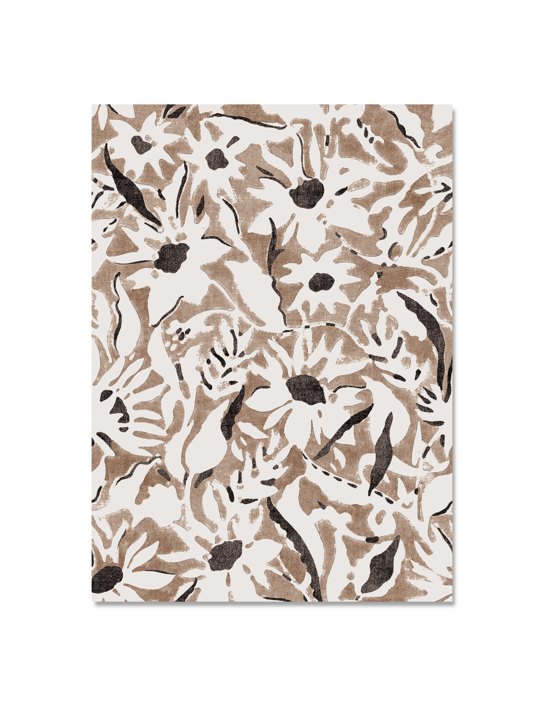 Astrid Wallpaper Sample / Fawn