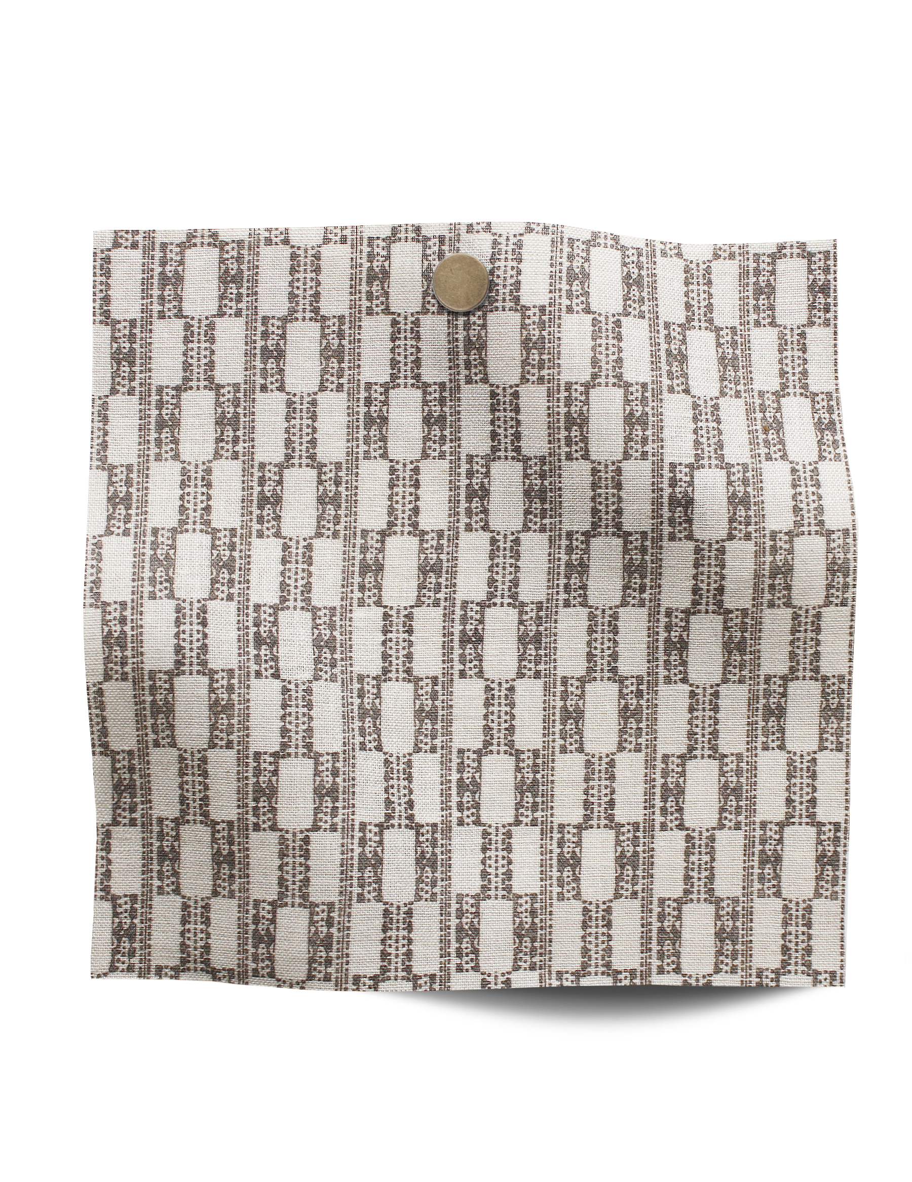 Chekka Fabric / Tabac