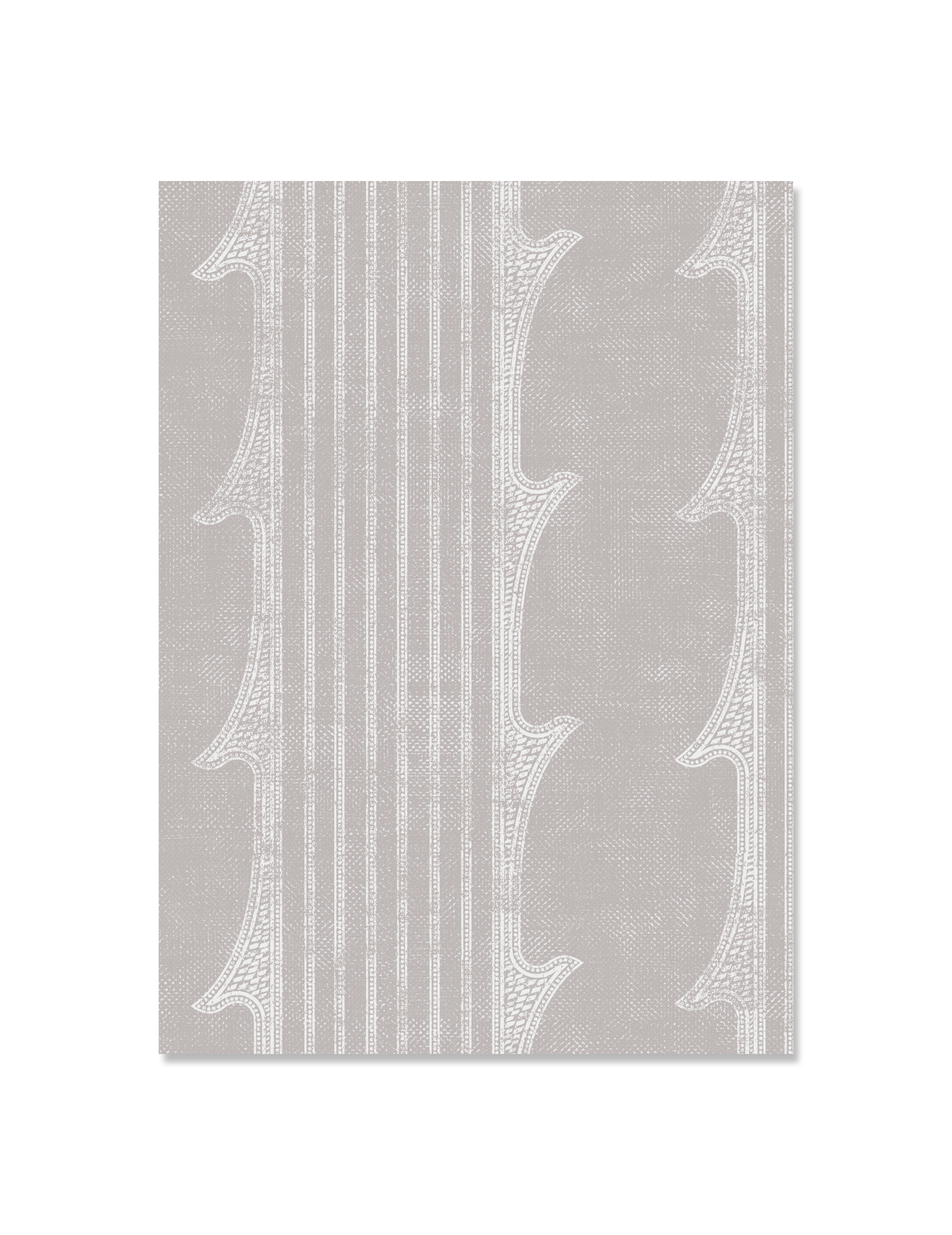 Corinth Wallpaper Sample / Flax