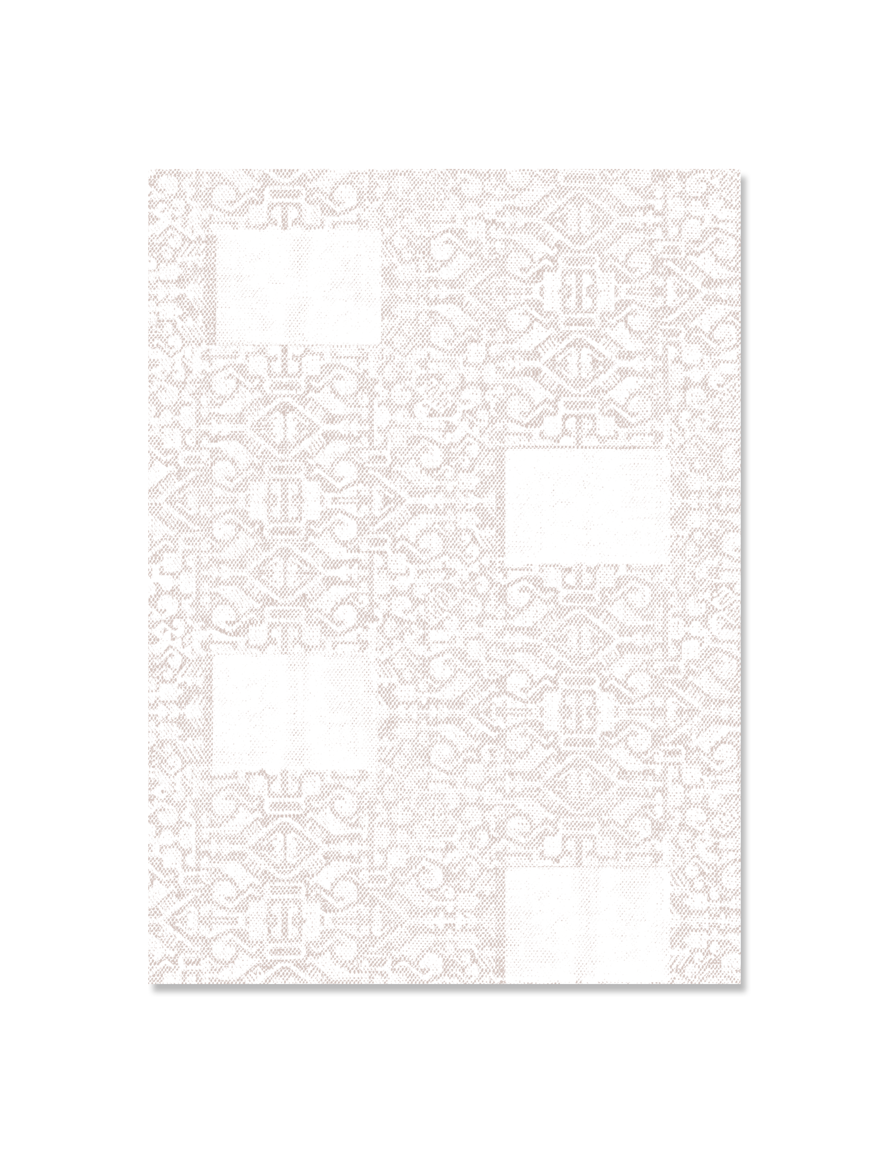 Fenestra Wallpaper Sample / Buff