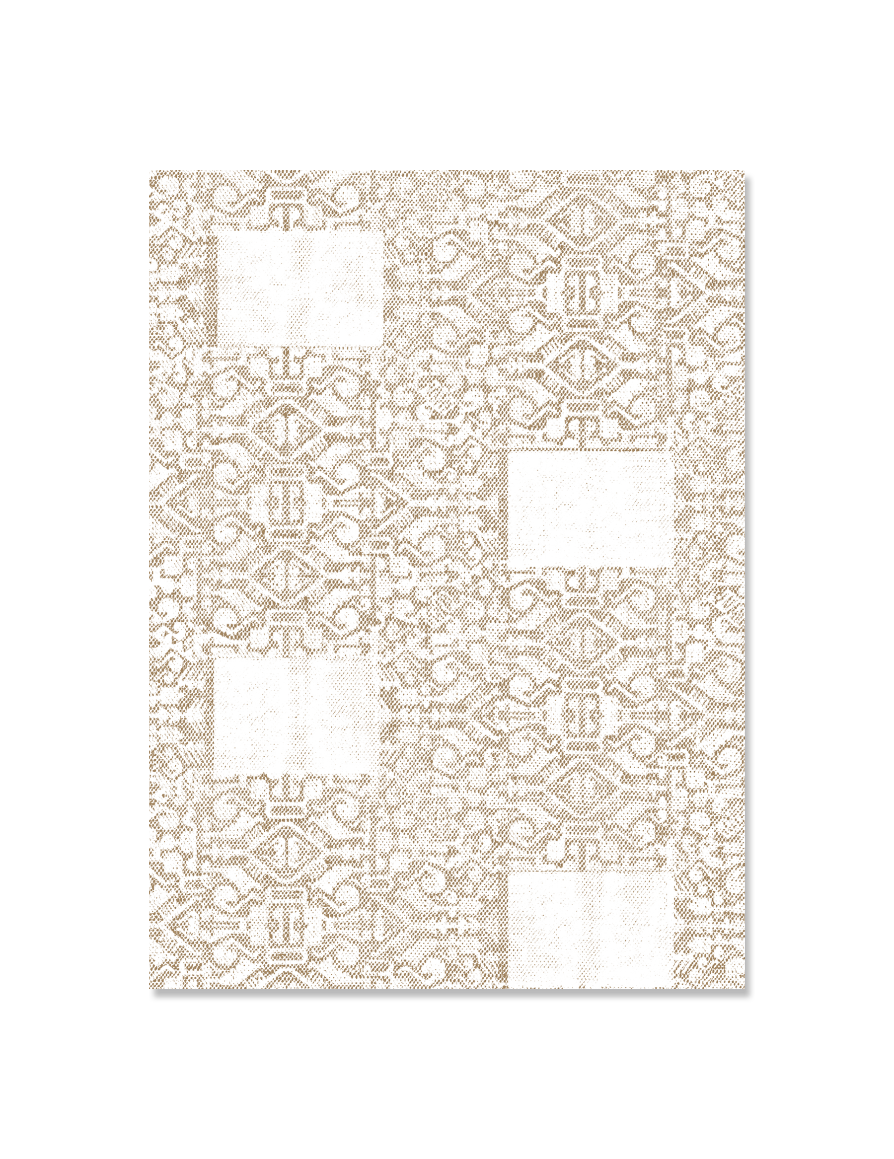 Fenestra Wallpaper Sample / Camel