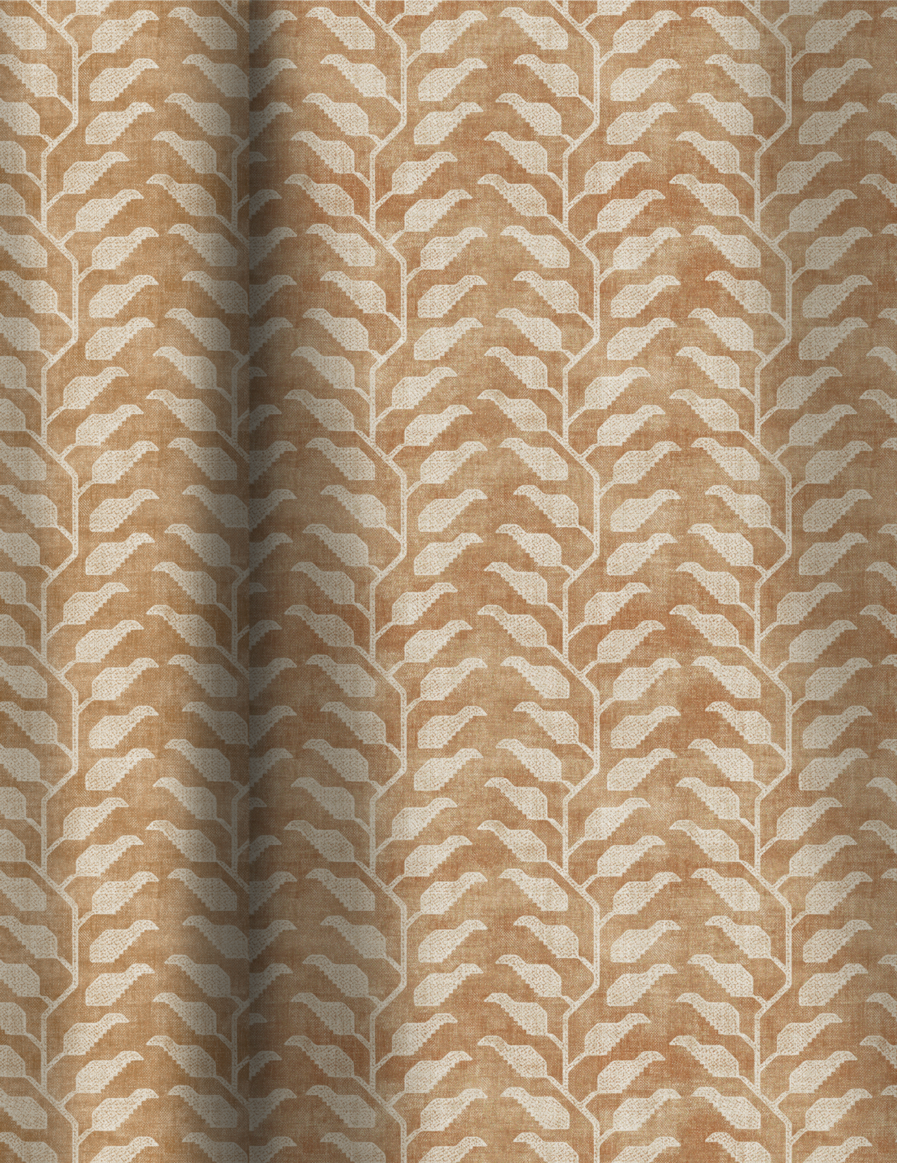 Folio Fabric / Ochre Natural