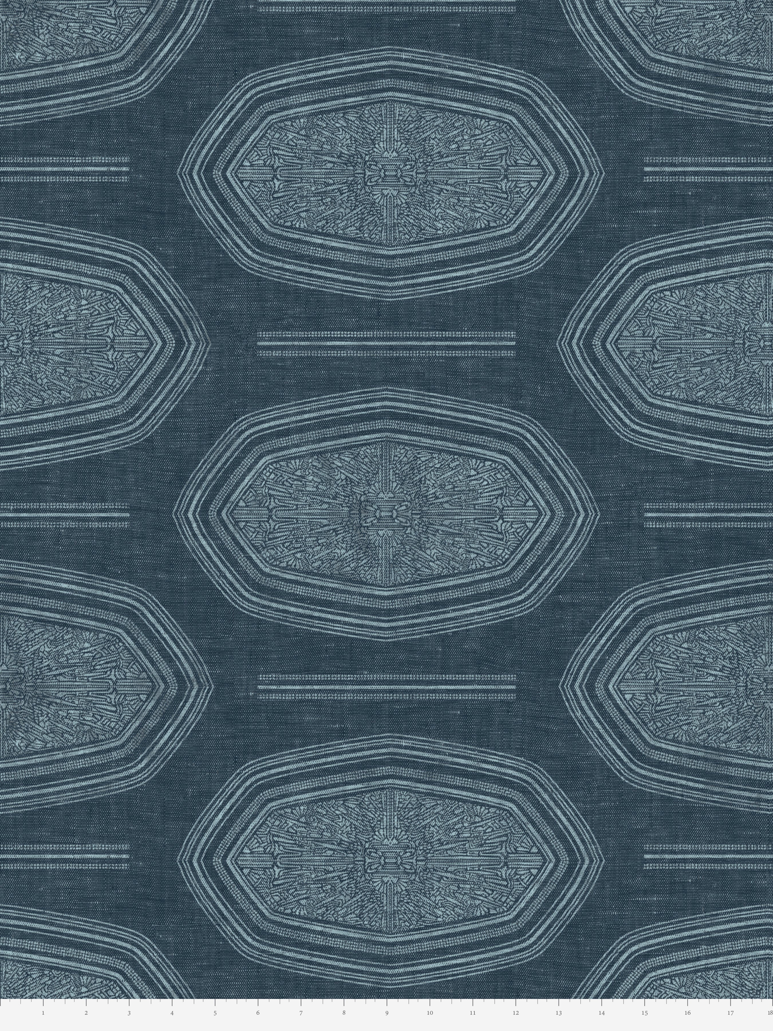 Kamba Fabric / Indigo Duo